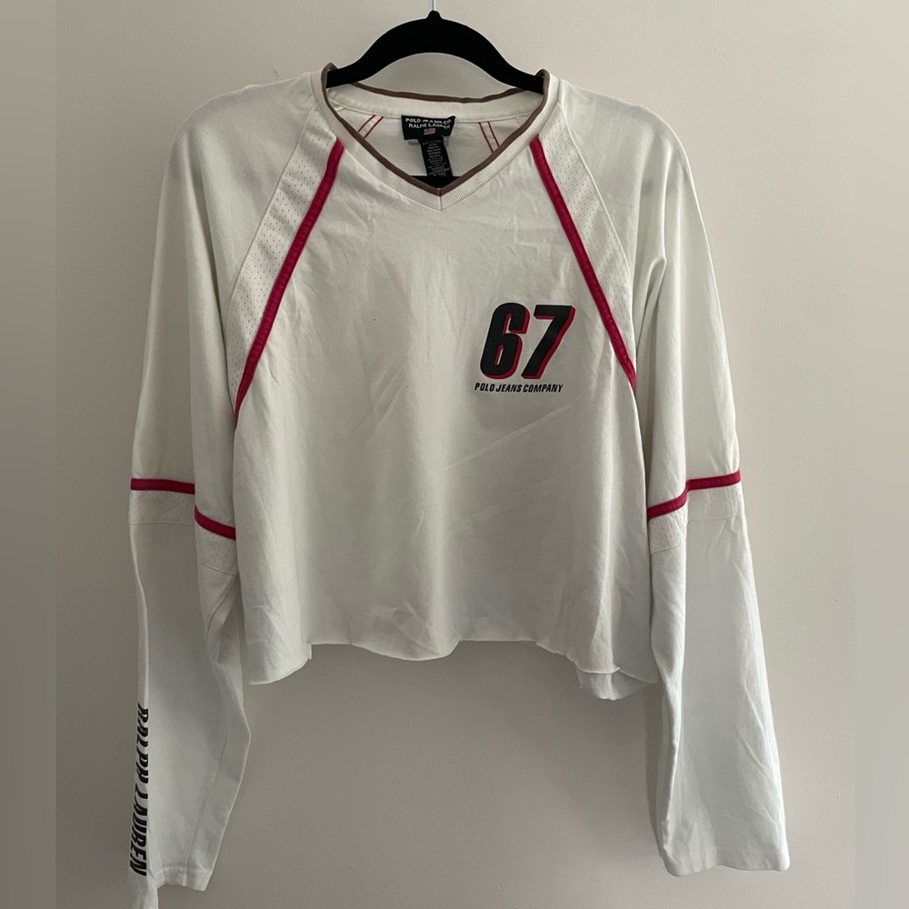 Cropped Ralph Lauren Shirt